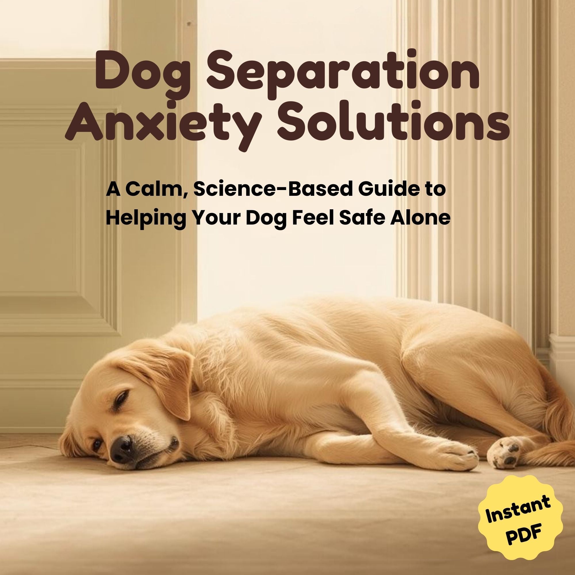 Dog Separation Anxiety Guide – Calm, Science-Based Solutions – Furrificpet