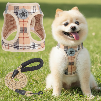Dog Harness with Leash Set_furrificpet.com