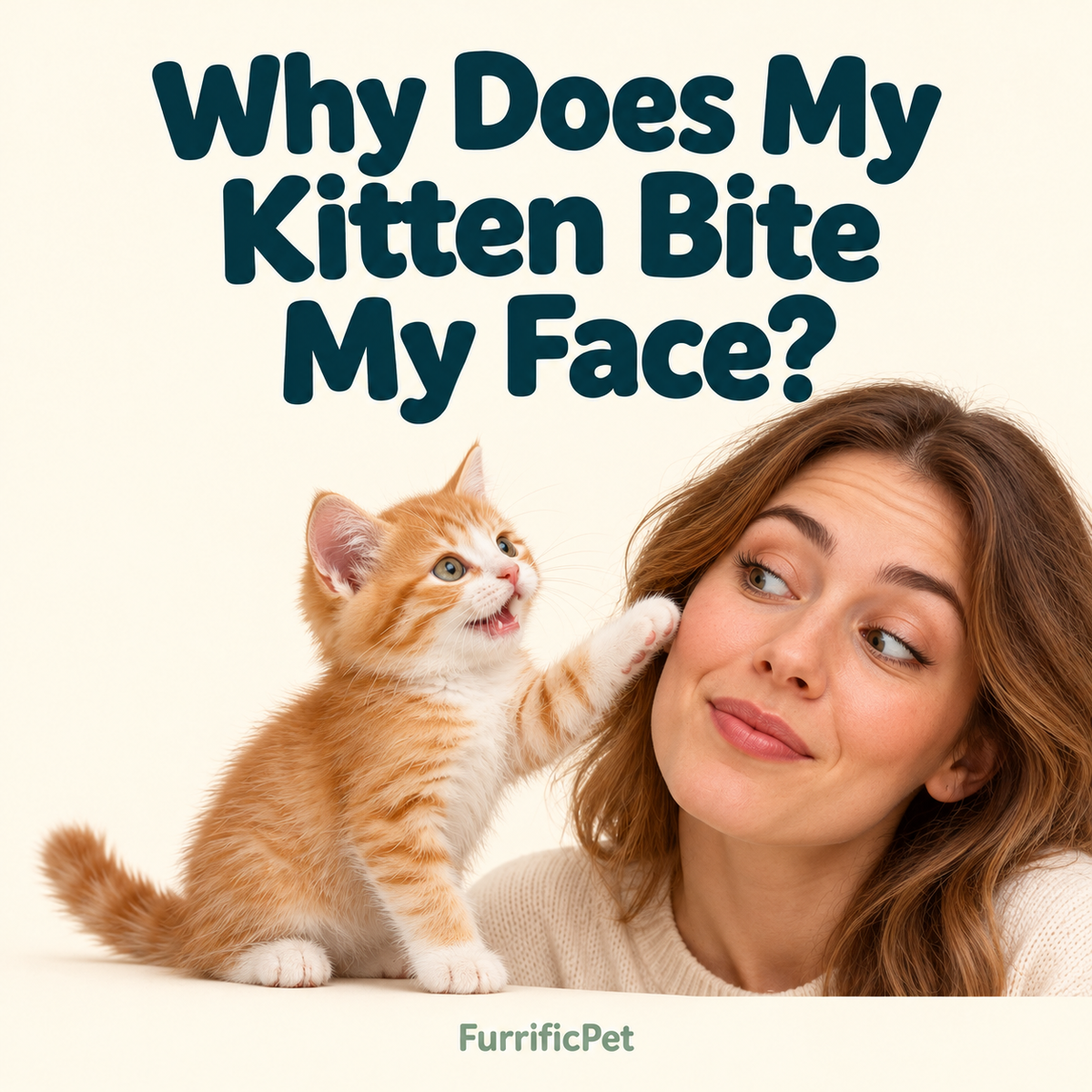 Why Does My Kitten Bite My Face