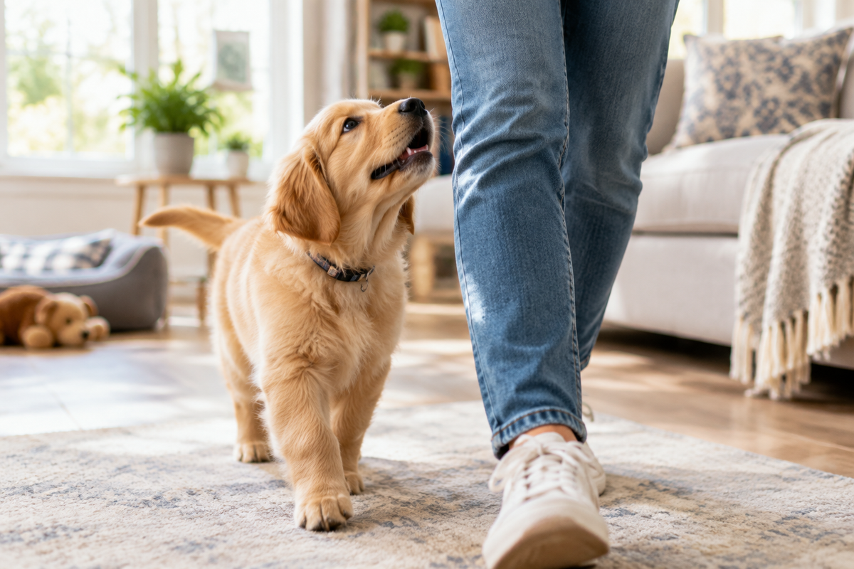 Why Does My Puppy Follow Me Everywhere? When It’s Normal and How to Help