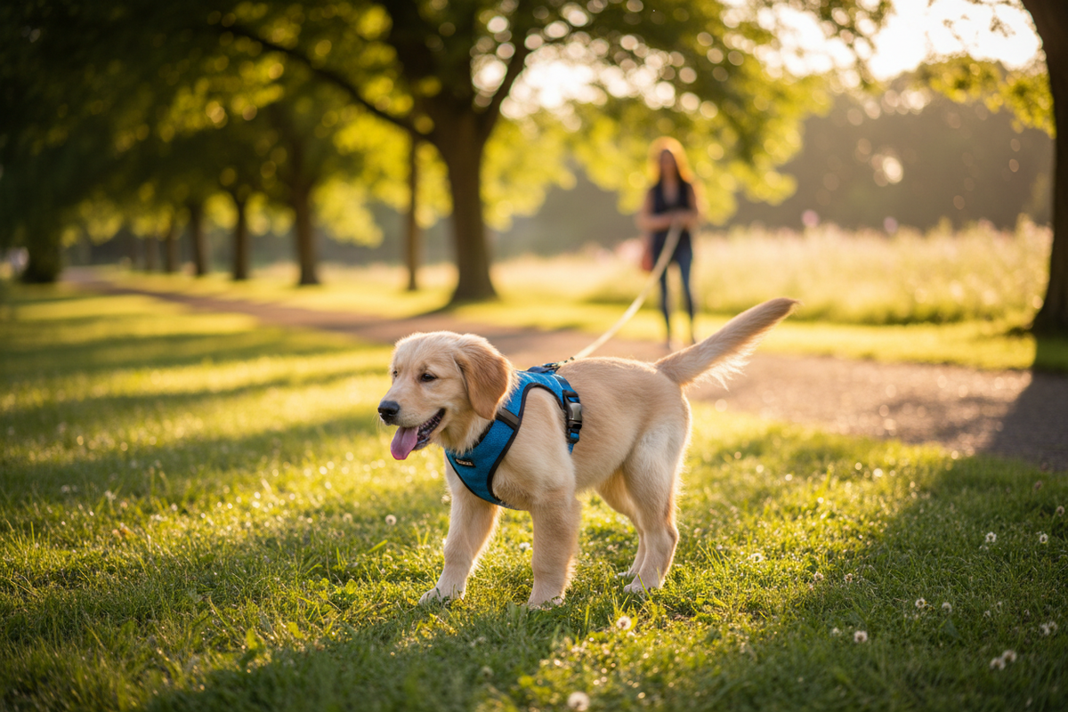 How to Choose the Best Adjustable Puppy Harness _furrificpet.com