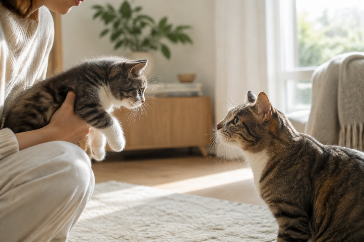 Bringing Home a Second Cat? Start With Space, Not a Face-to-Face Meeting