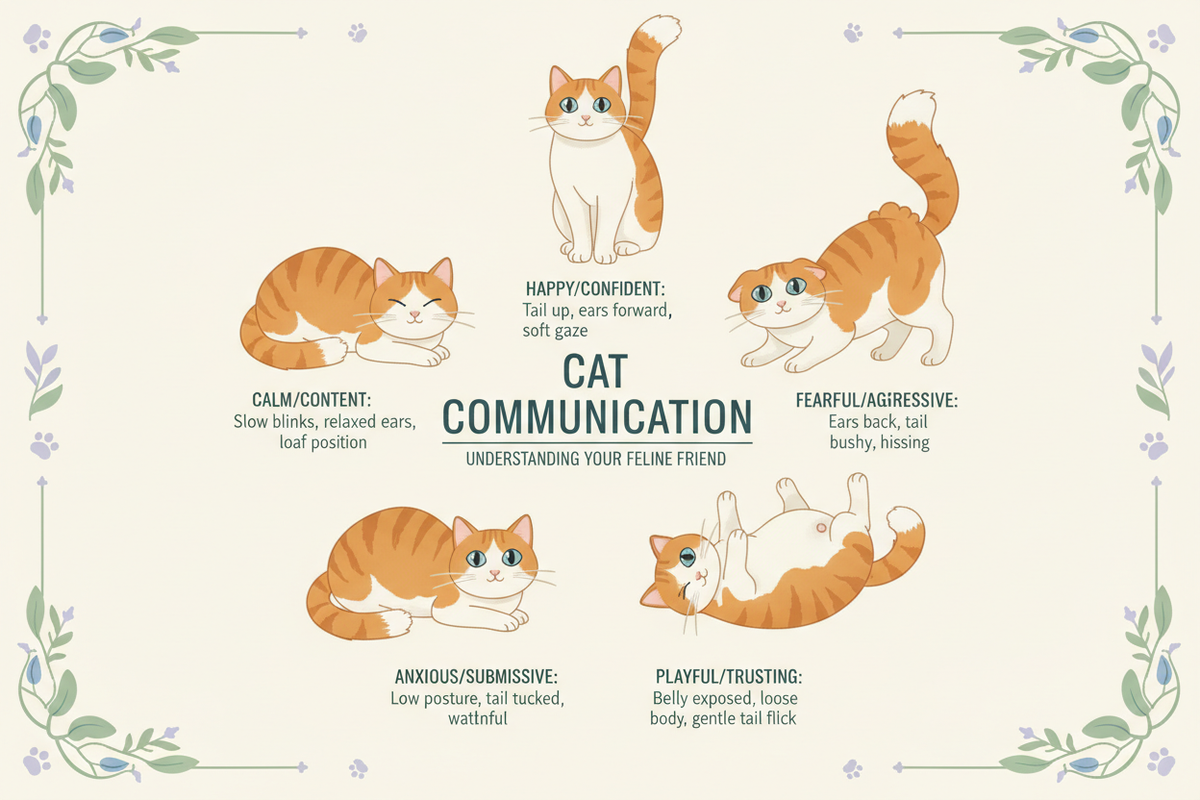 How to Read Your Cat’s Body Language (Beginner Guide) – Furrificpet