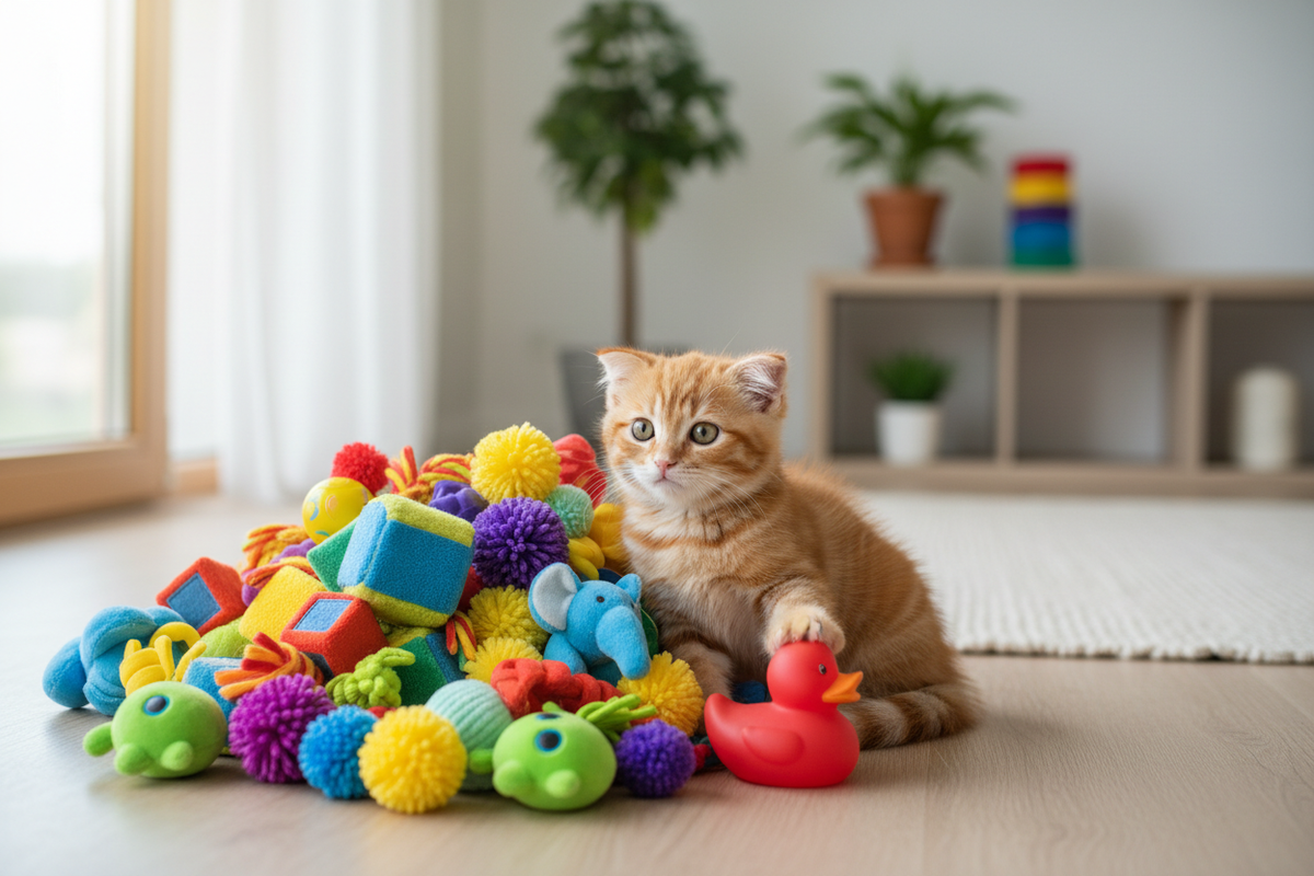 Kitten Not Playing with Toys_furrificpet.com