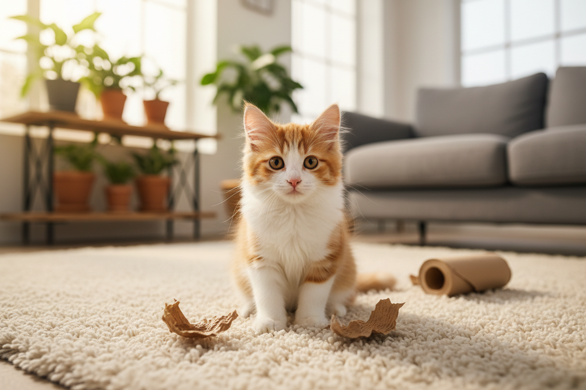Why Does My Kitten Fart So Much_furrificpet.com