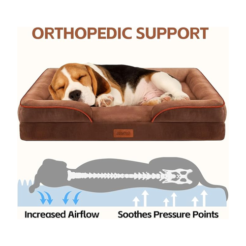 Affordable Waterproof Dog Bed mat_orthopedic support_Furrifipet.com
