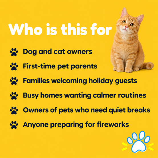 Calm Holidays with Your Dog & Cat – Christmas Safety Guide (Instant PDF)