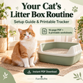 Your Cat’s Litter Box Routine: Setup Guide & Printable Tracker (PDF)