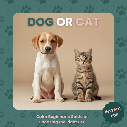 Dog or Cat? A Calm Beginner’s Guide to Choosing the Right Pet_furrificpet