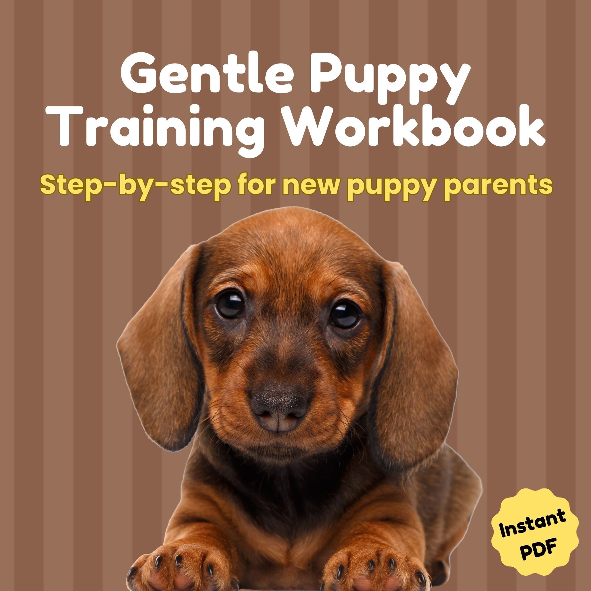 Gentle Puppy Training Workbook Cover