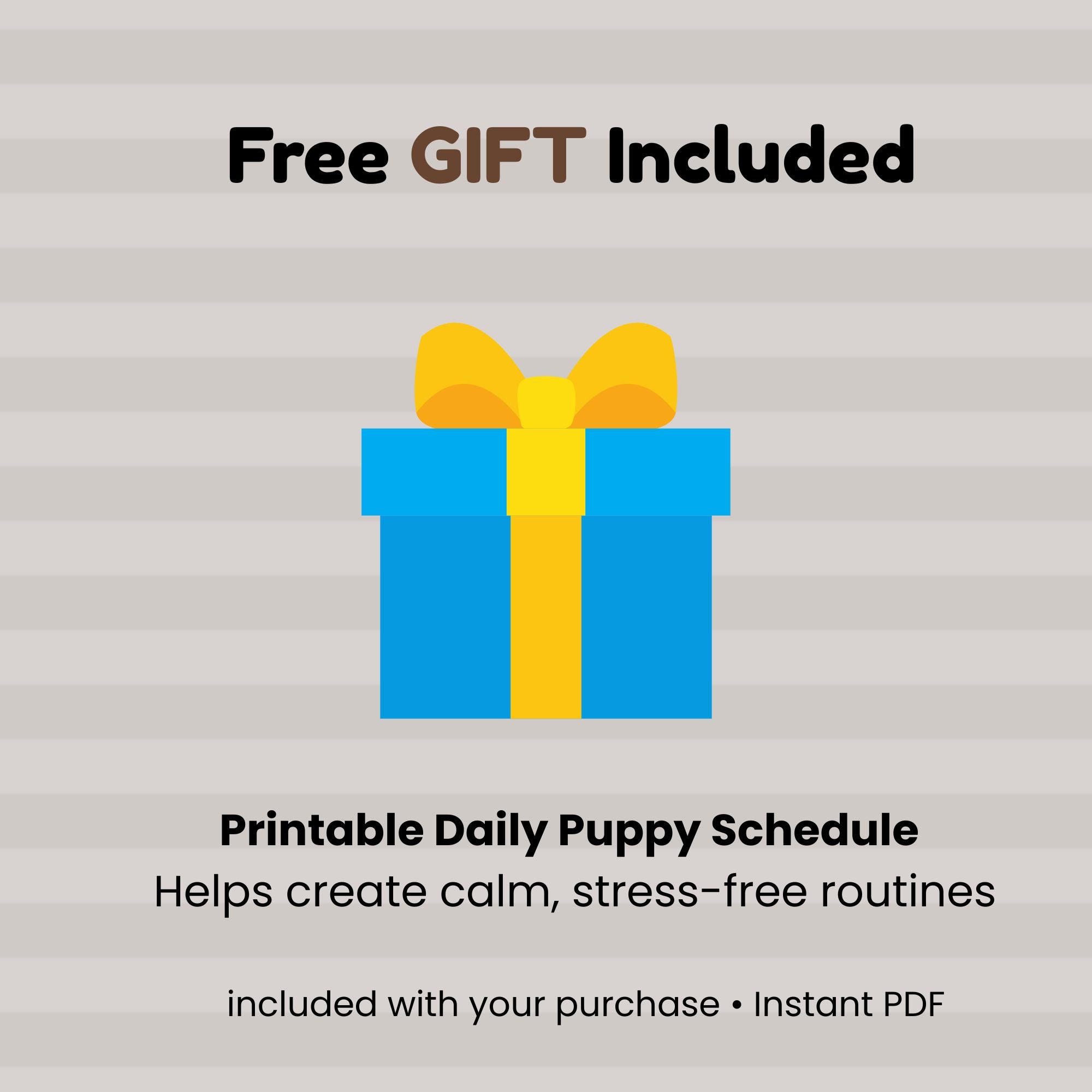 Gentle Puppy Training Workbook_Free Gift