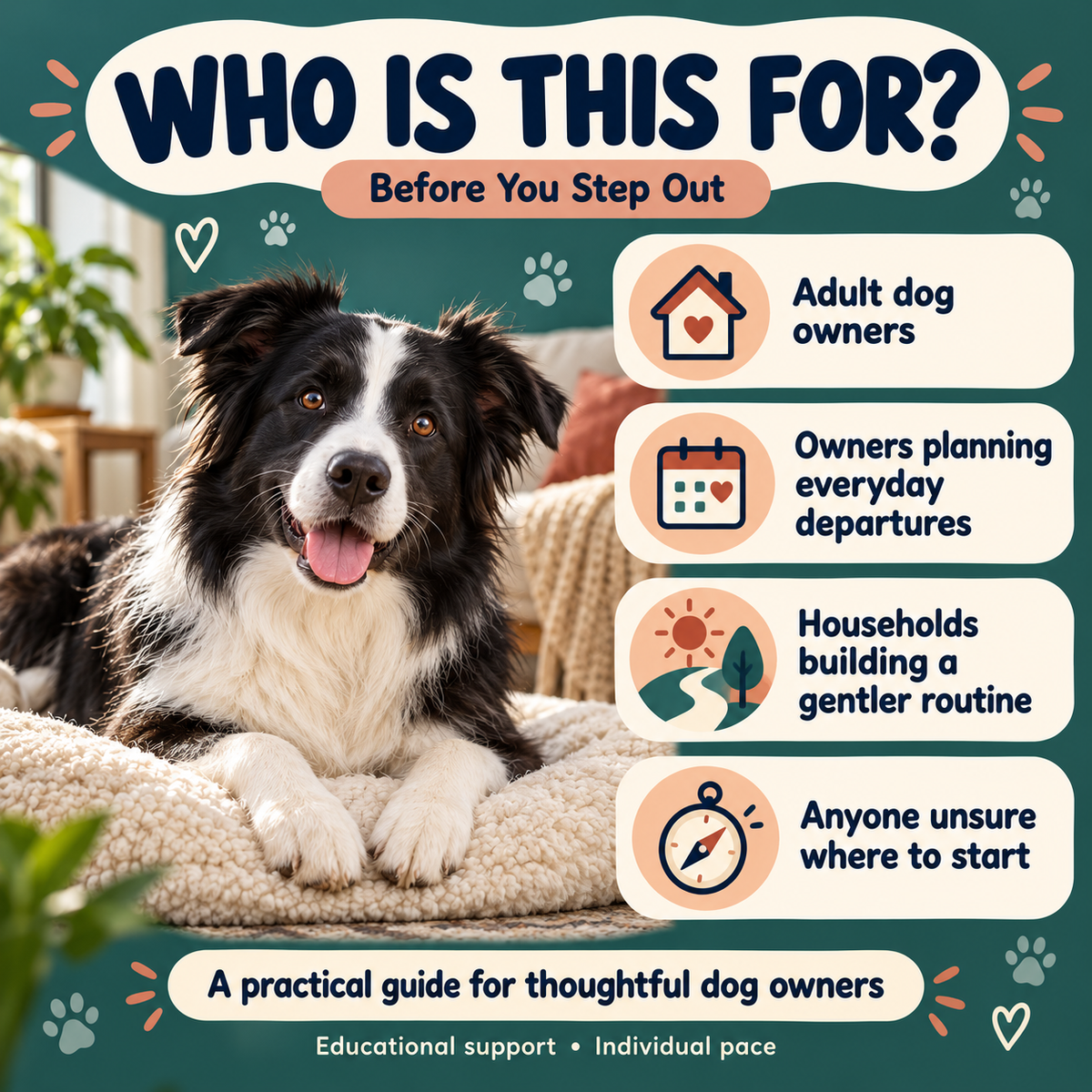 Before You Step Out: A Gentle Guide to Helping Your Dog Feel Comfortable Home Alone (Instant PDF)