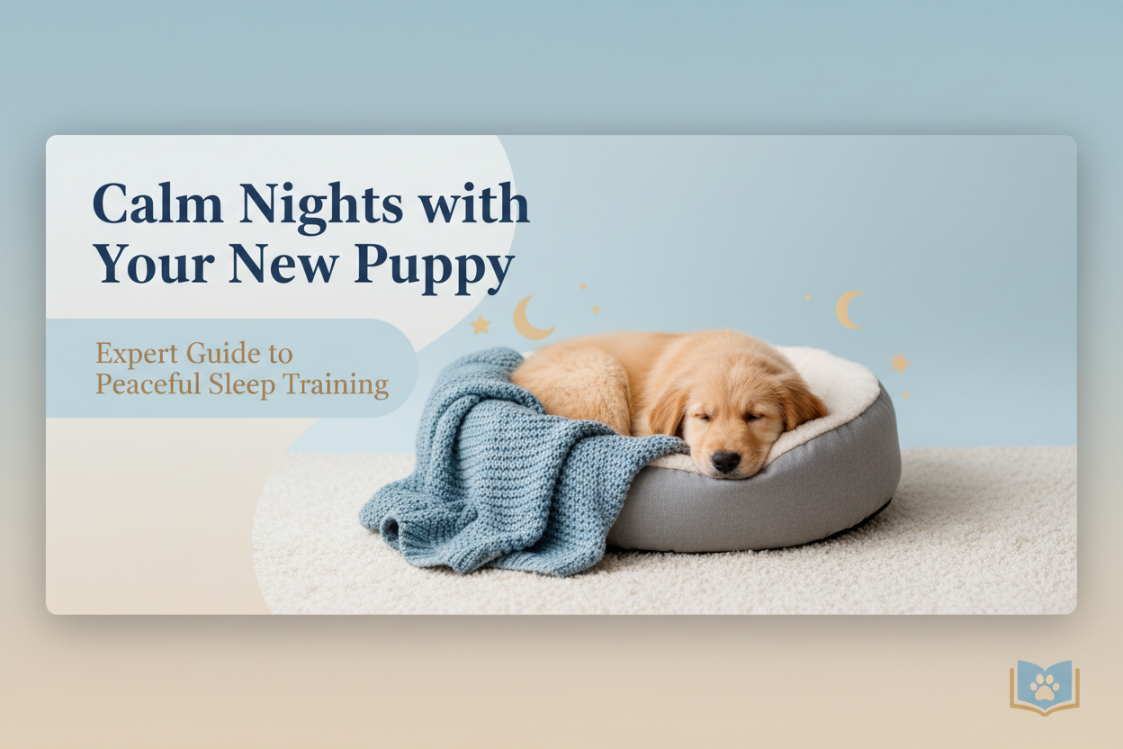 Calm Nights Puppy Guide Banner